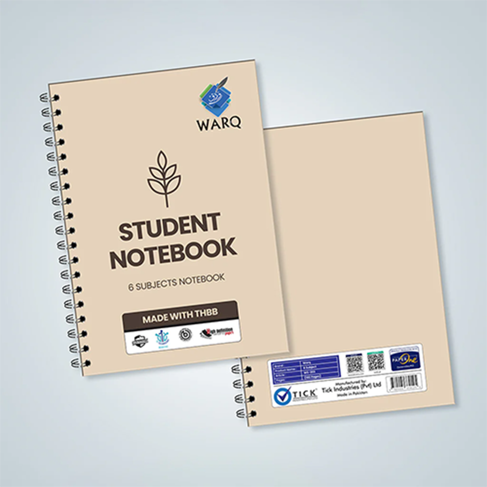 WARQ Premium Spiral Notebook