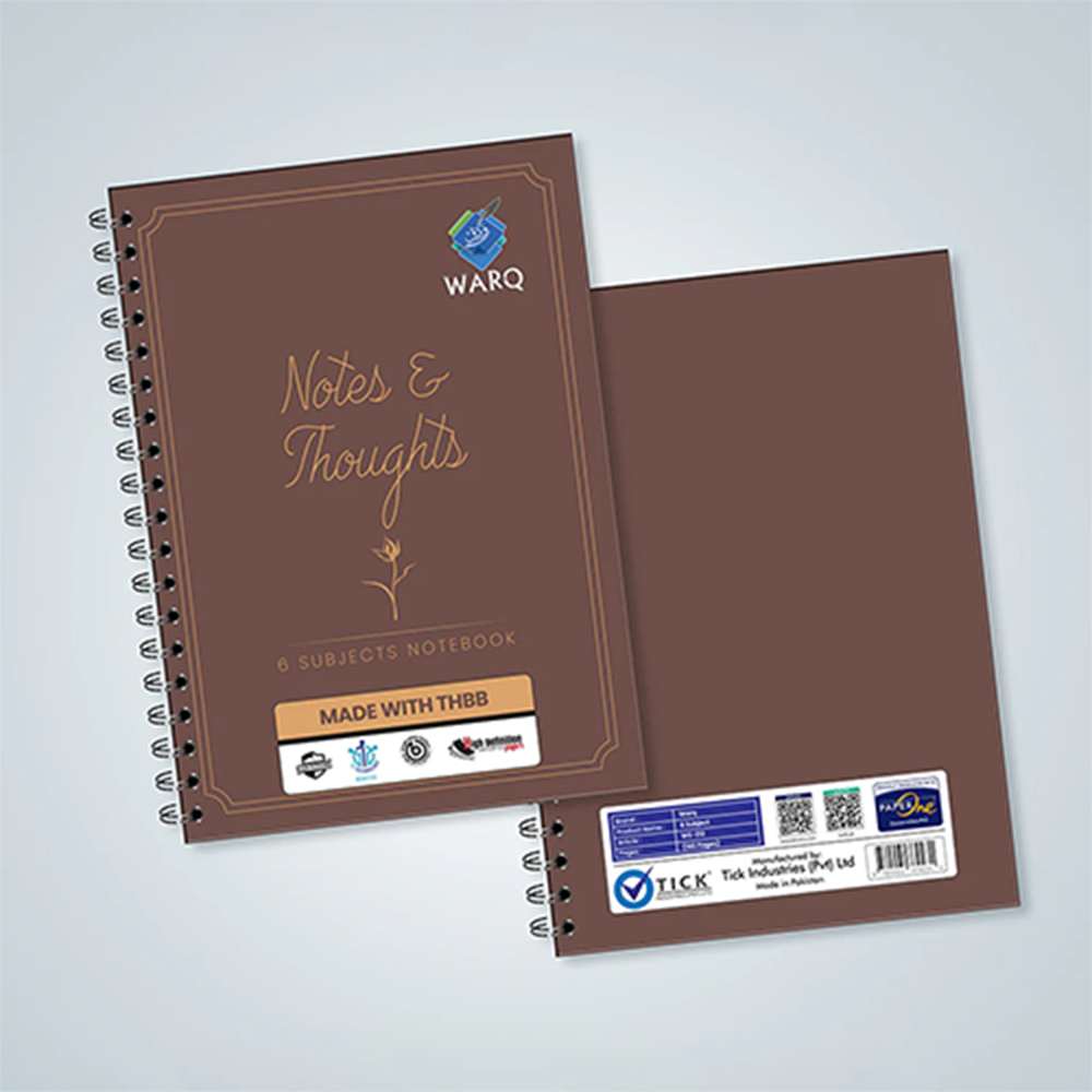 WARQ Premium Spiral Notebook