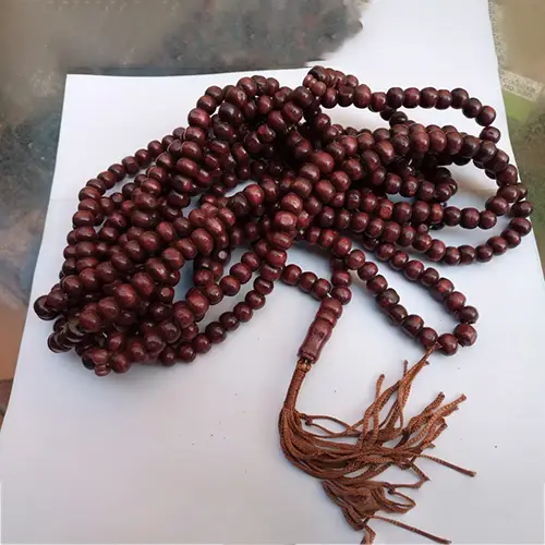 500 beads wooden tasbeeh 6mm anjeer wood