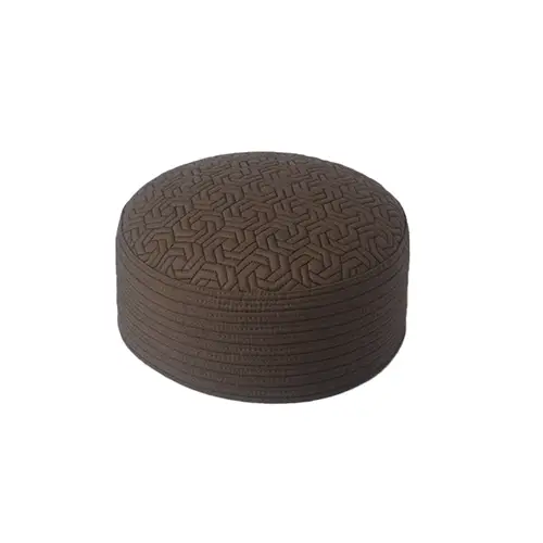 CHINA MADE HARD HAT / KUFI / TOPI / TAKKE / CAP - WHITE - Pack of 4
