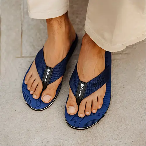 Flips Flops Men Slippers High Trend , Men Slippers , Slippers For Umrah/hajj - Color multi