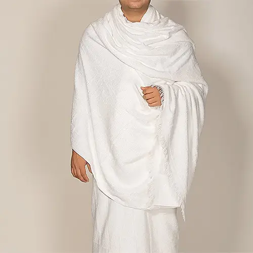 Fine Quality Soft Terry Cotton Ihram or Ehraam For Men | Hajj & Umrah Essentail