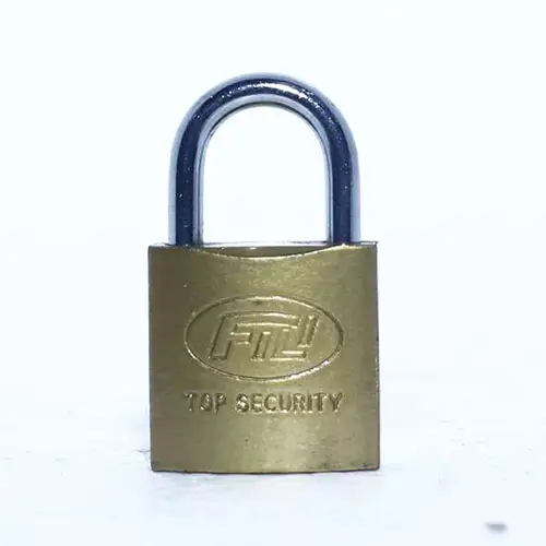 Brass Painted Iran Pad Lock 25mm (562)