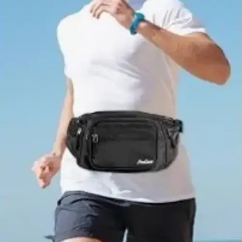 Fashion Man Small Phone Pocket Shoulder Sling Crossbody cash bag for Men or Women