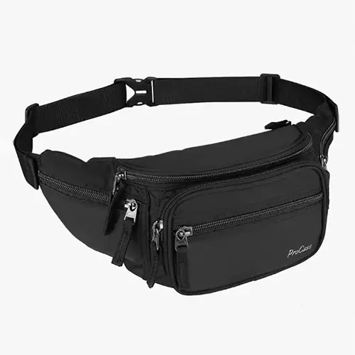Fashion Man Small Phone Pocket Shoulder Sling Crossbody cash bag for Men or Women