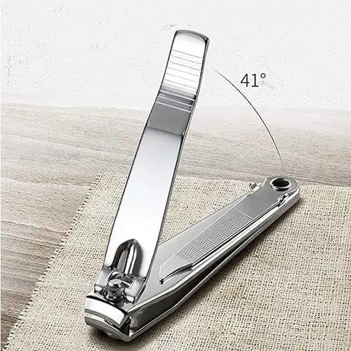 Heavy Duty Stainless Steel Nail Clippers Nail Cutter Grooming Tool - Pack Of 1: Durable, Safe, Hygienic - Men And Women, Clean And Smooth Cuts, Easy Home Manicure And Pedicure.