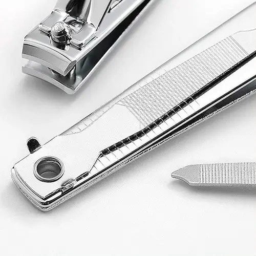 Heavy Duty Stainless Steel Nail Clippers Nail Cutter Grooming Tool - Pack Of 1: Durable, Safe, Hygienic - Men And Women, Clean And Smooth Cuts, Easy Home Manicure And Pedicure.