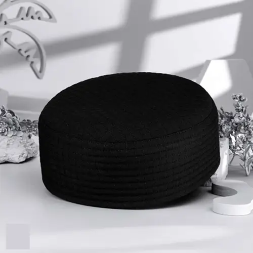 Islamic caps for men's and boys, Headwear for muslim players with 6 different - Colors blue, brown, black, white, grey, golden