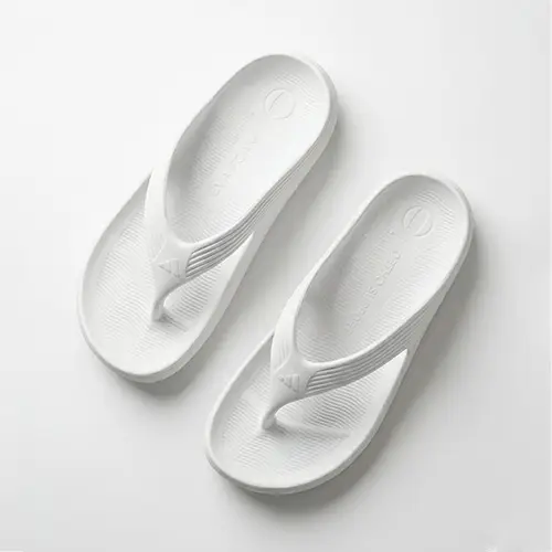 Men’s Casual Chappal- Soft Waterproof Slippers | Comfortable Housewear Sandals for Men Hajj and Umrah Footwear Collection, Hajj Umrah ki Chappal - color white