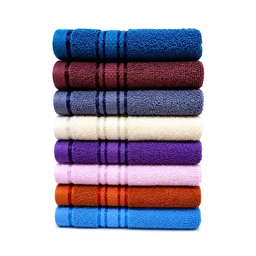 Hand Towel Face Towel Set 100% Cotton Wash Cloth Multicolor 12" X 12"